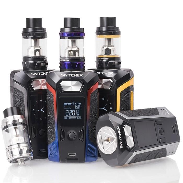 Vaporesso Switcher with NRG 220W Box Mod Kit planbsupplyco Vaporesso Switcher with NRG 220W Box Mod Kit planbsupplyco
